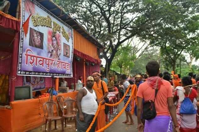 कांवर यात्रा कैम्प